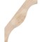 Ekena Millwork 3 1/2"W x 30"D x 38"H Funston Smooth Knee Brace, Douglas Fir BRC04X30X38FST00SDF - alternate 3